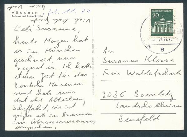 Frauenkirche und Rathaus in München